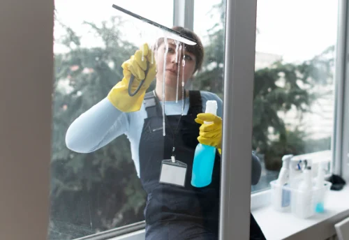 Nettoyage de vitres intérieures et extérieures à Saint-Pierre-d'Aurillac